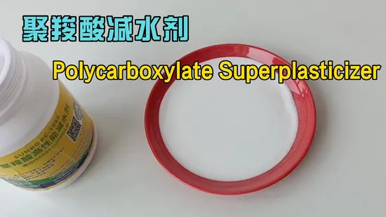 Superplastificante de policarboxilato PCE Produtos químicos para construção Matérias-primas químicas