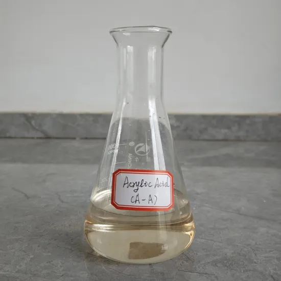 Preço de fábrica: Matéria-prima química orgânica 99,5% de ácido acrílico para tratamento de água